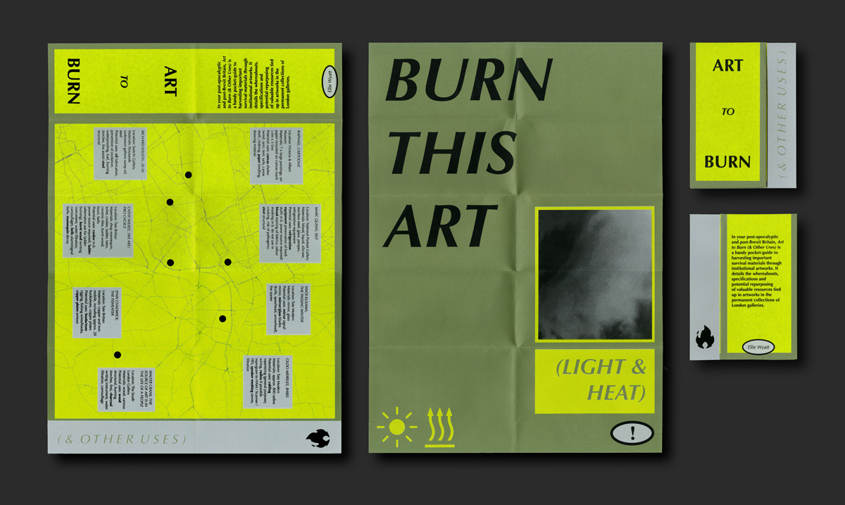 Art to Burn (& Other Uses)§screenprinted publication, made for SWAP Edition No.4: BREX-kit, 2019